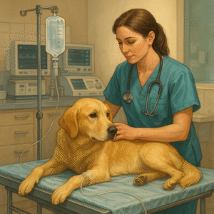 ospedalizzazione del cane
