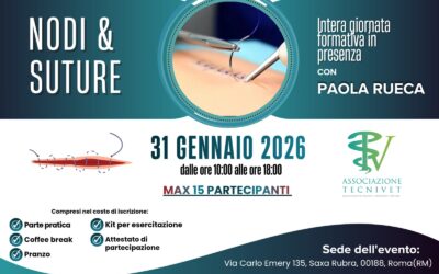 NODI e SUTURE Corso Teorico-Pratico per tecnici veterinari