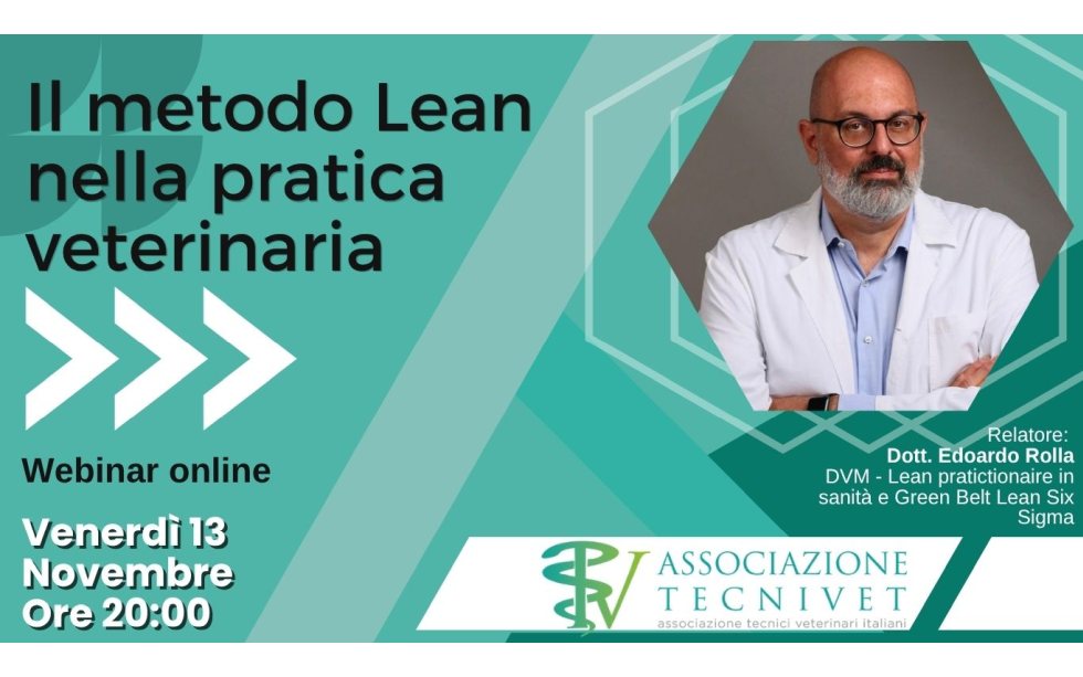 Webinar Il metodo Lean nella pratica veterinaria